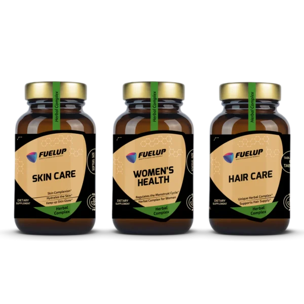 Fuel-up-komplekt naiste tervise ja ilu toetuseks